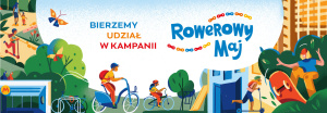 baner kampanii "Rowerowy Maj"