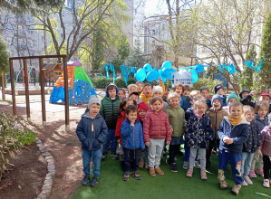 Niebieskie Igrzyska w naszym przedszkolu!