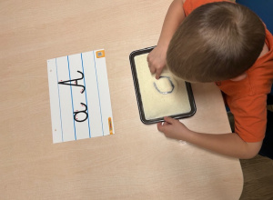 Poznajemy literkę "A,a" w grupie Sówek