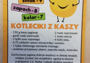 przepis na kotlety z kaszy